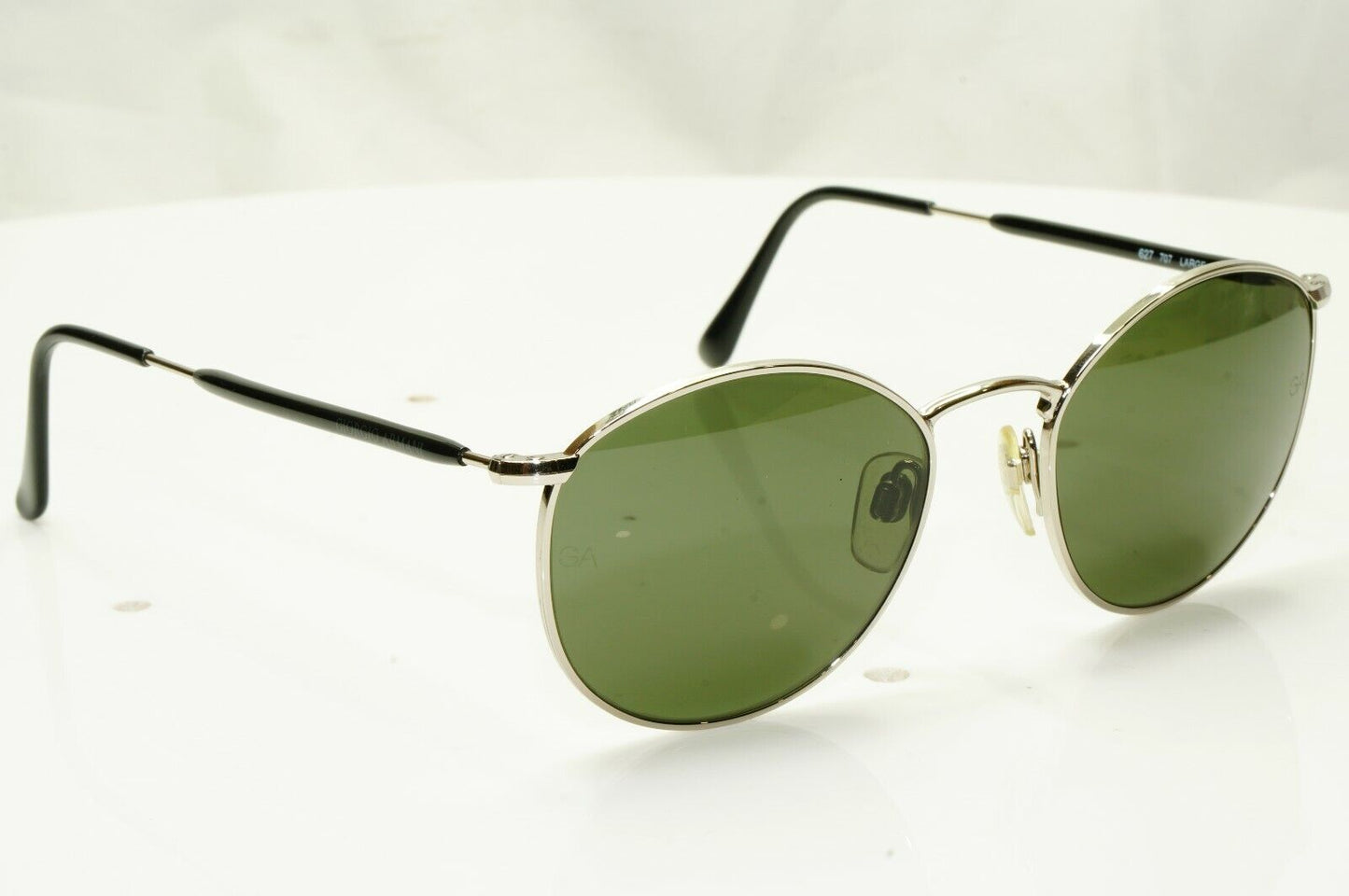 Authentic Giorgio Armani 1997 Vintage Sunglasses Silver Mens Womens 627 707 L