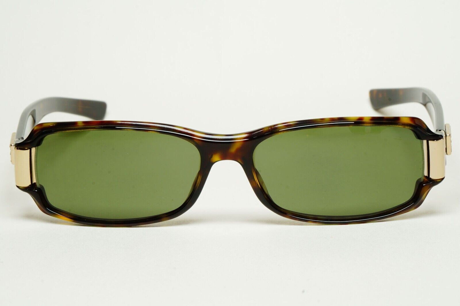 Gucci Sunglasses 1998 Vintage Brown Rectangle Small GG 2548/STRASS 086 180125