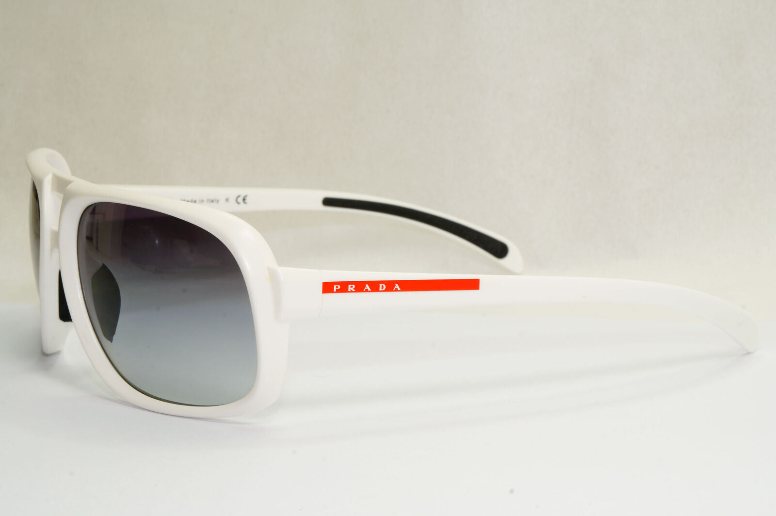 Prada Sunglasses 2012 White Square Grey Gradient PS06LS SPS 06L AAI-3M1 130224