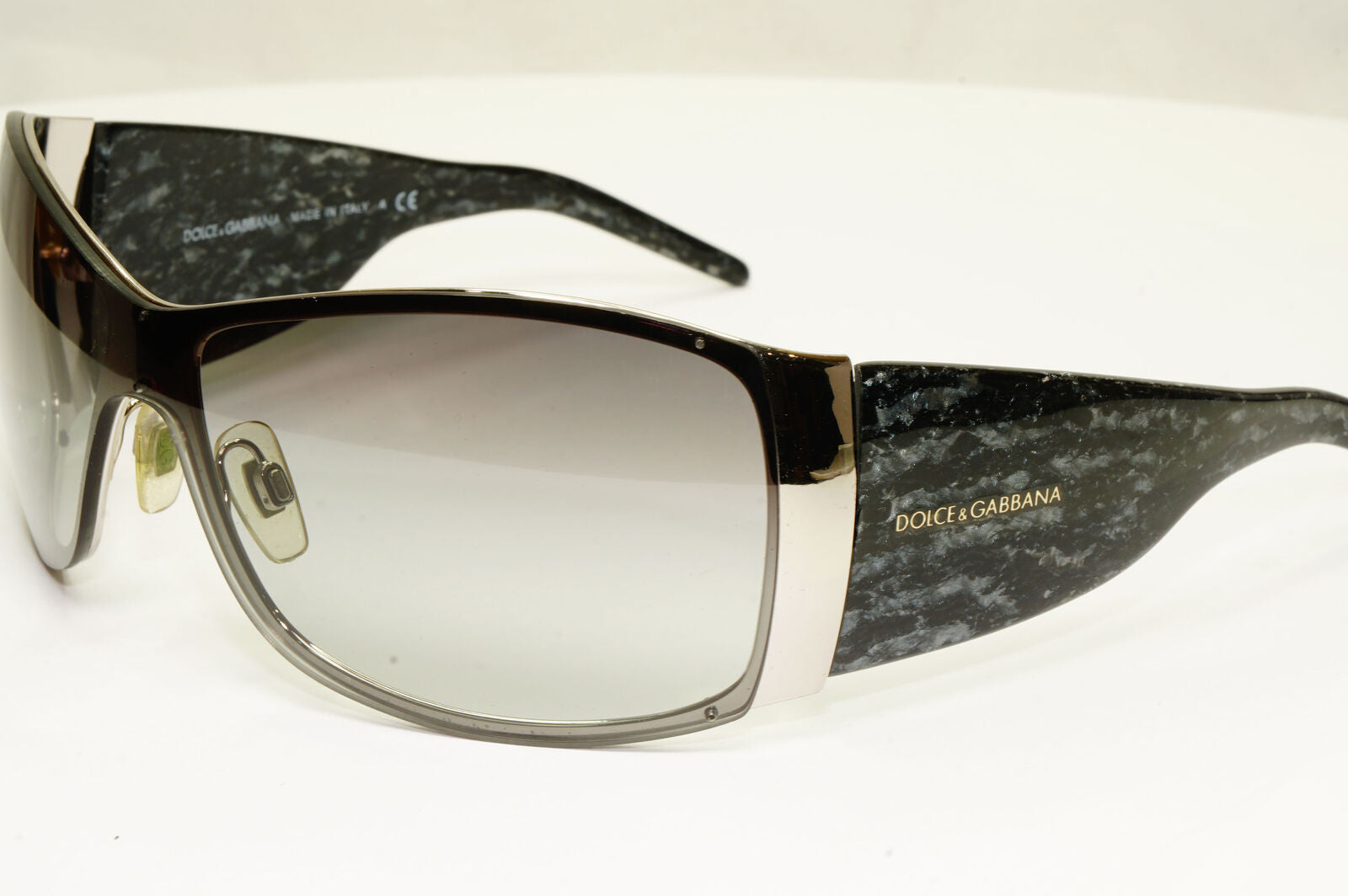 Dolce & Gabbana Womens Vintage Sunglasses Marble Grey DG 2019 342/8G 36331