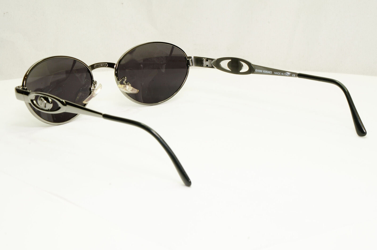 Gianni Versace 1996 Vintage Metal Silver Medusa Sunglasses MOD S79 COL 029