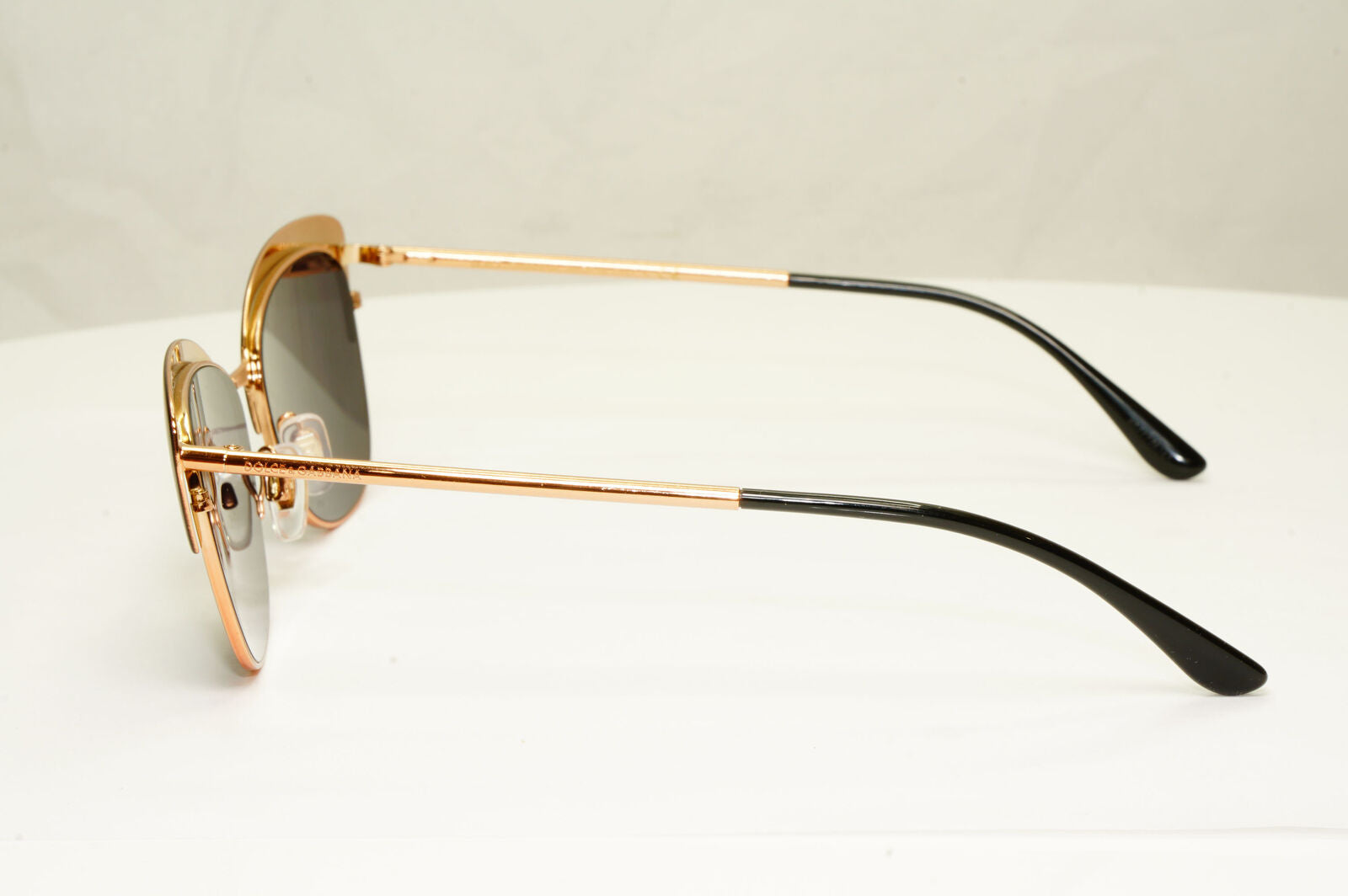 Dolce & Gabbana Gold Black Womens Designer Sunglasses DG 1298 01 36185