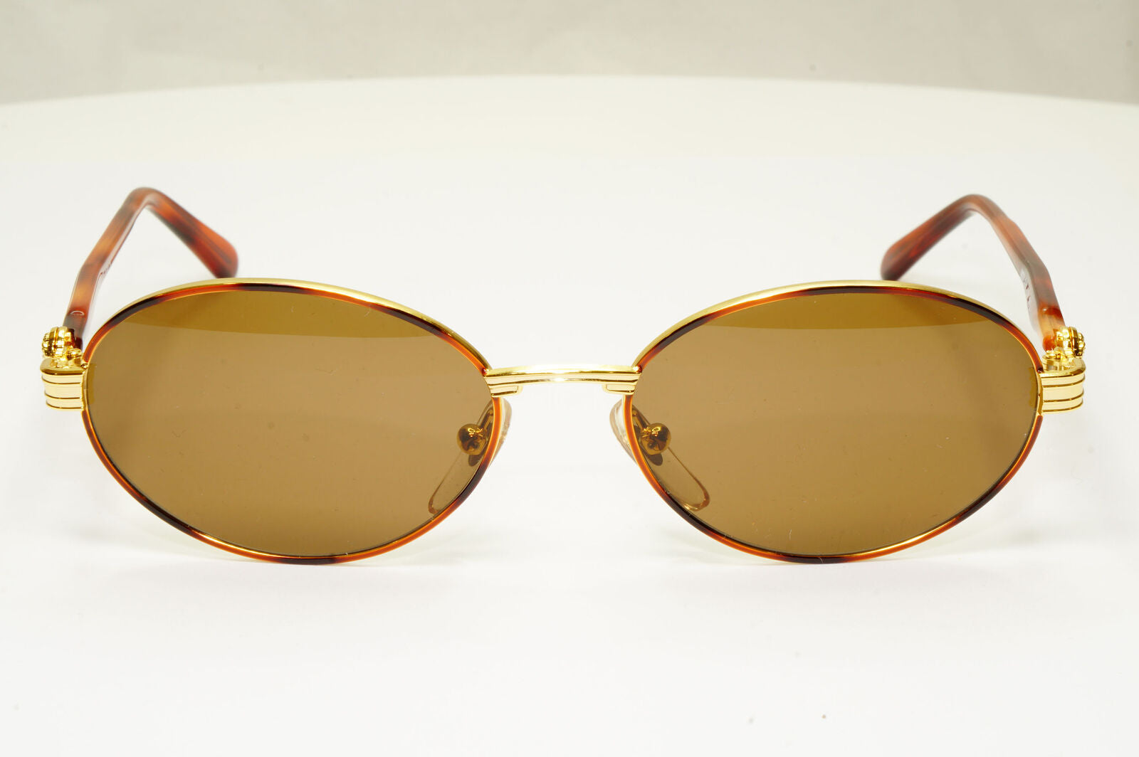 Gianni Versace 1995 Vintage Gold Medusa Unisex Metal Sunglasses MOD G51 COL 14L