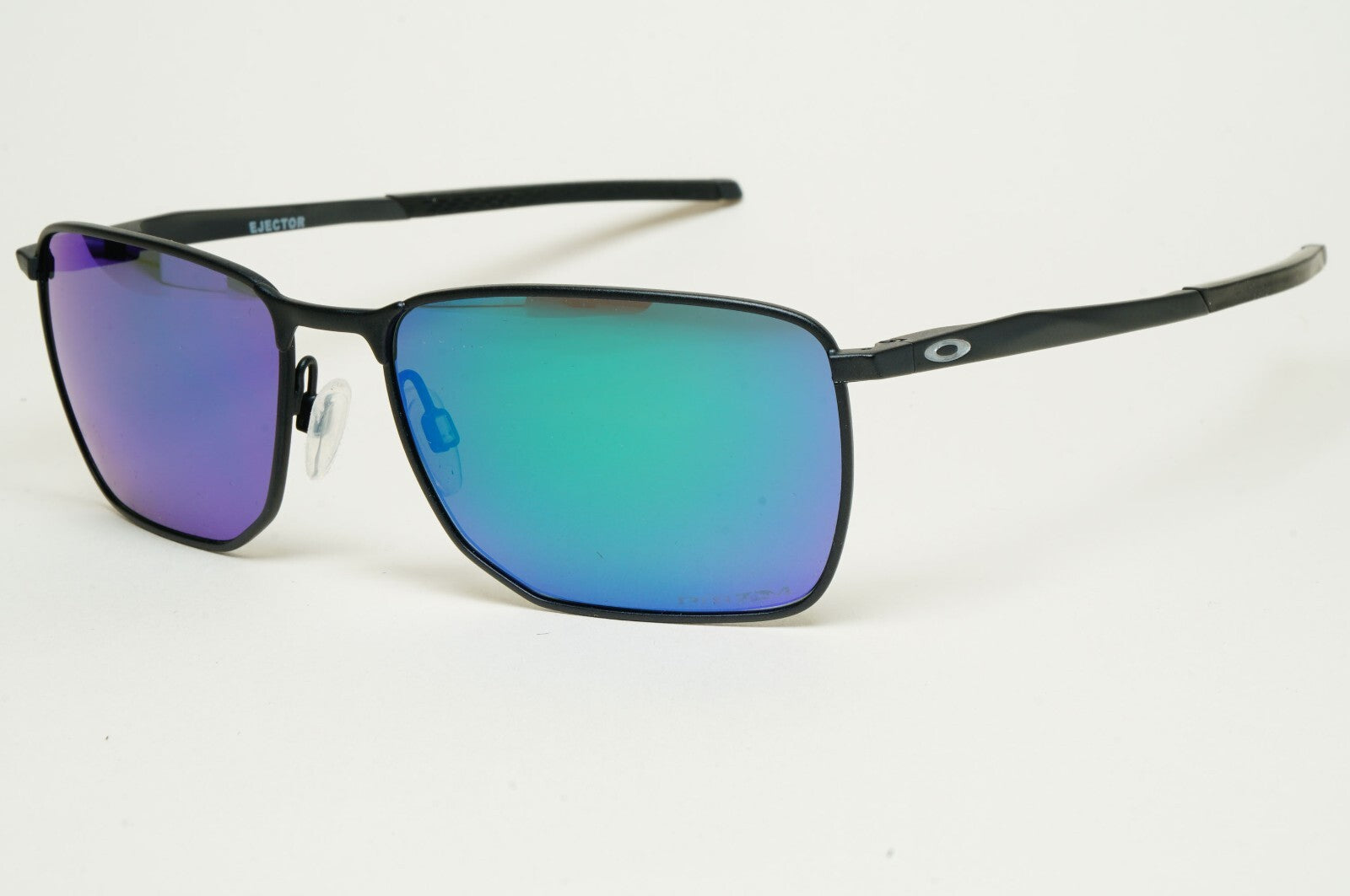 Oakley Sunglasses Ejector Black Green Satin Steel Prizm Jade OO 4142 13 58mm