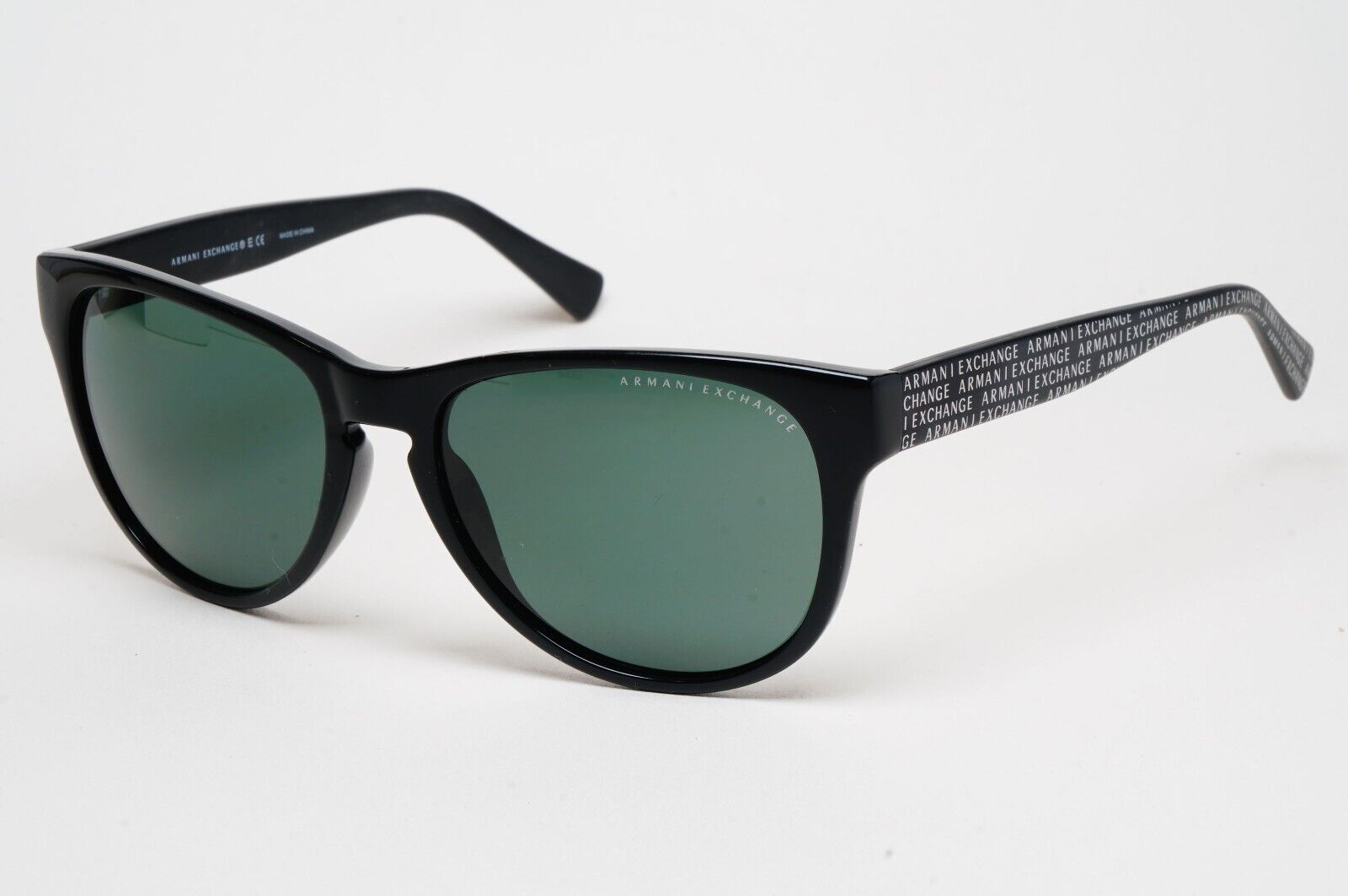 Armani Exchange Sunglasses 2015 Black Green Monogram AX 4015 8004/71 221124