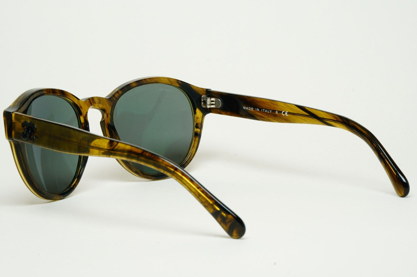 Chanel Sunglasses Olive Marble Green Brown 5359 c.1568/Y9 54mm 100325