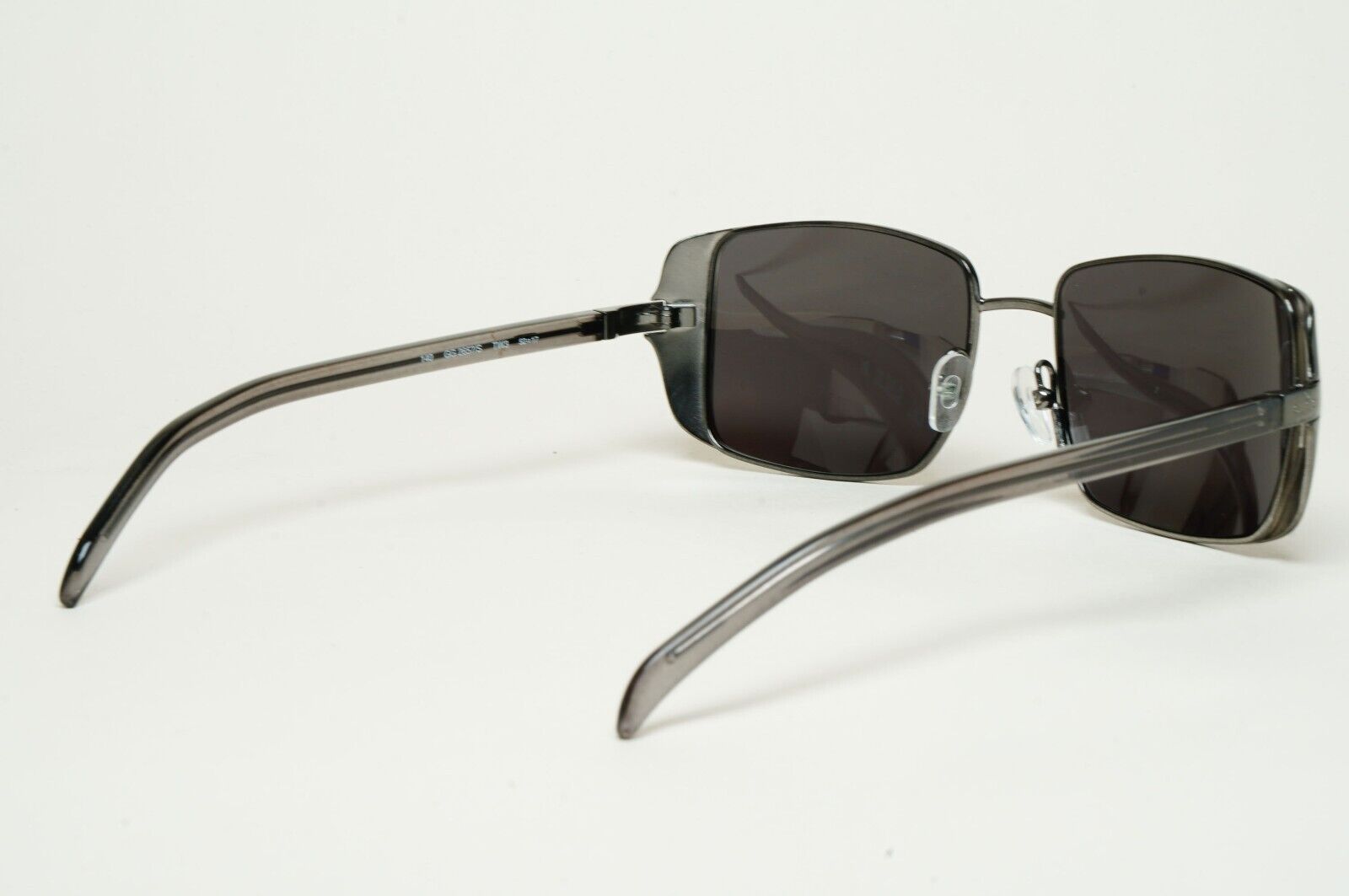 Gucci Sunglasses 1999 Vintage Black Gunmetal Squre GG 2657/S TW3 52mm 100225