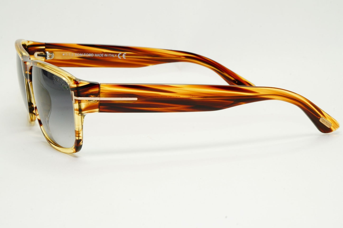 Tom Ford Sunglasses Mason Honey Brown Transparent Grey FT0445 TF 445 50B 58mm A