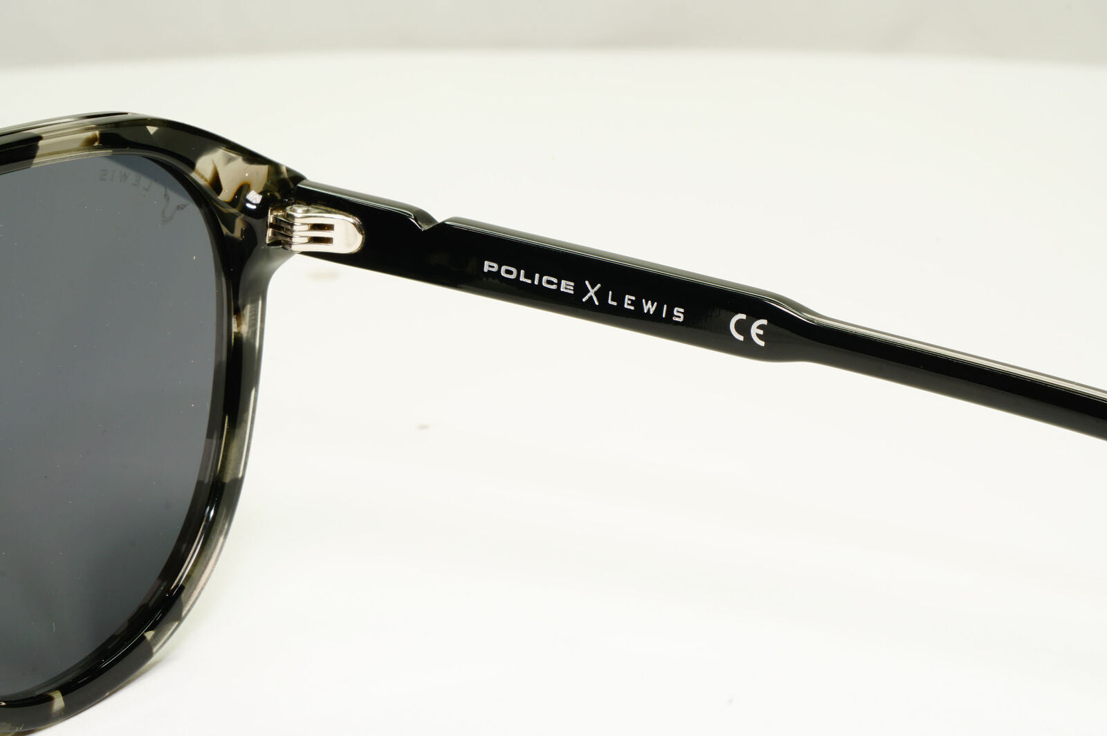 Police Lewis Hamilton F1 Sunglasses Black Grey Marble Pilot 22 SPL C50 COL 096N