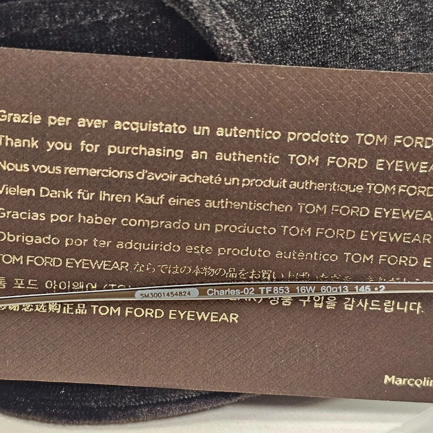 Tom Ford Sunglasses Charles-02 Silver Blue Gradient Square FT0853 TF 853 16W