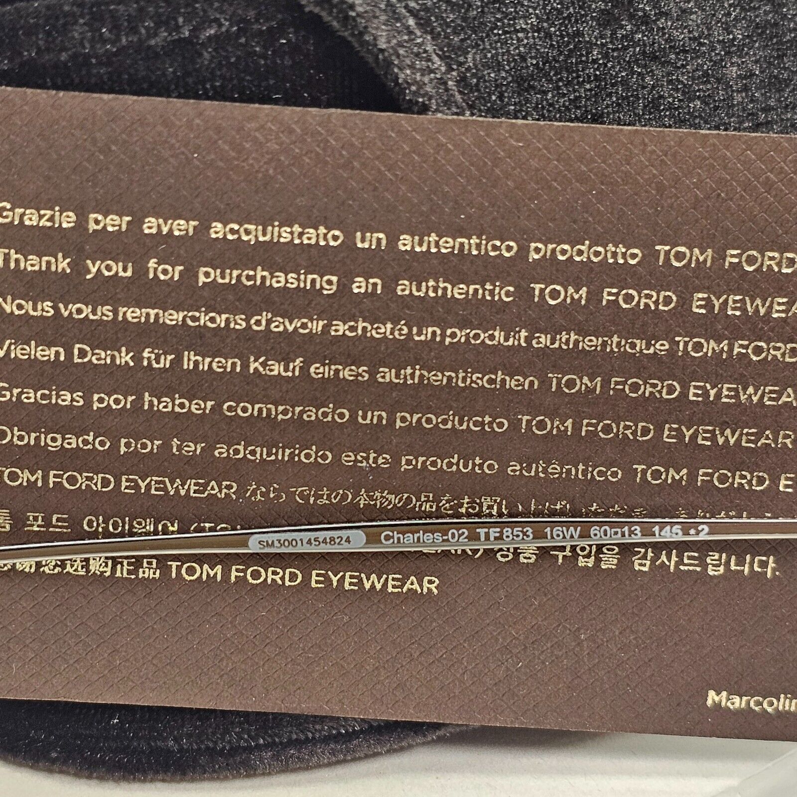 Tom Ford Sunglasses Charles-02 Silver Blue Gradient Square FT0853 TF 853 16W