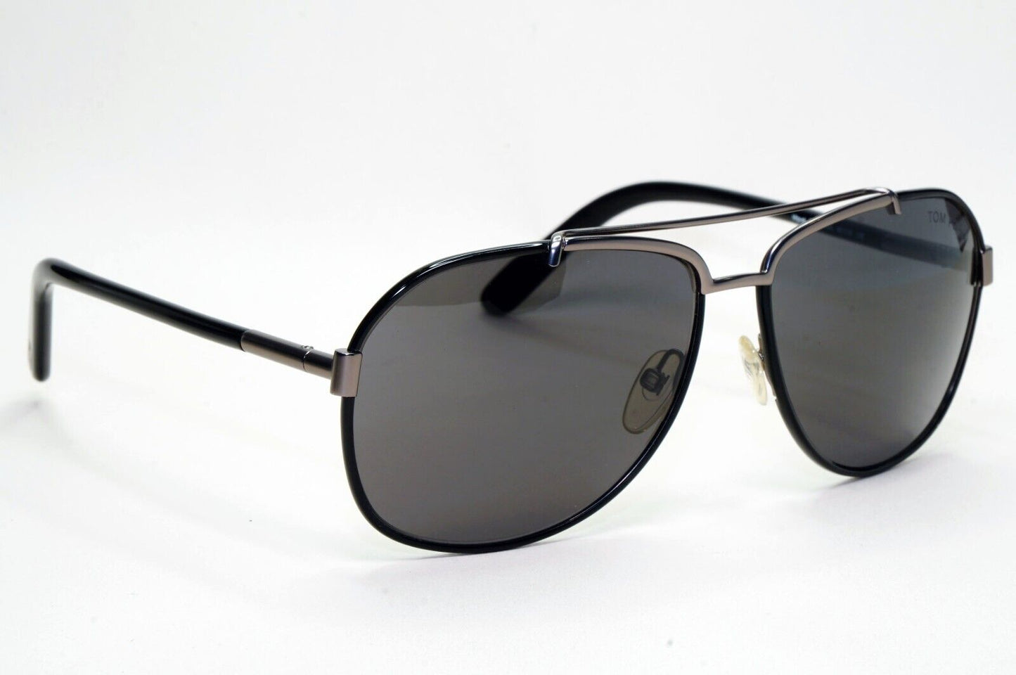 Tom Ford Sunglasses Miguel Pilot Black Smoke Metal FT0148 TF 148 09A 60mm