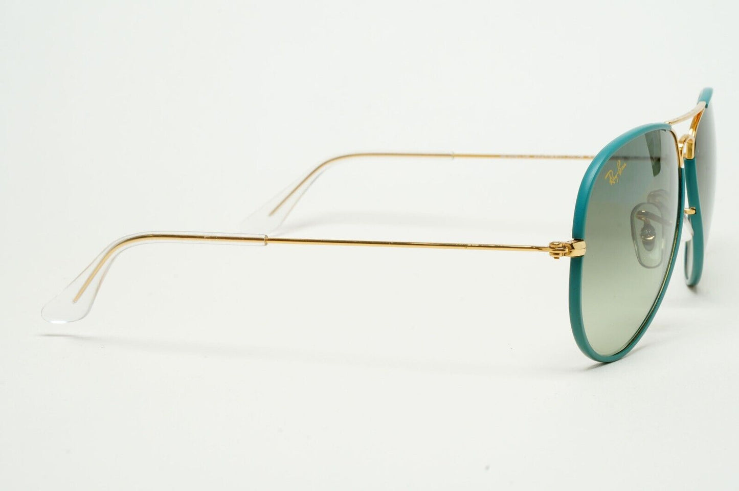 Ray-Ban Sunglasses Aviator Full Color Gold Blue Green RB 3025-J-M 9196/BH 58mm