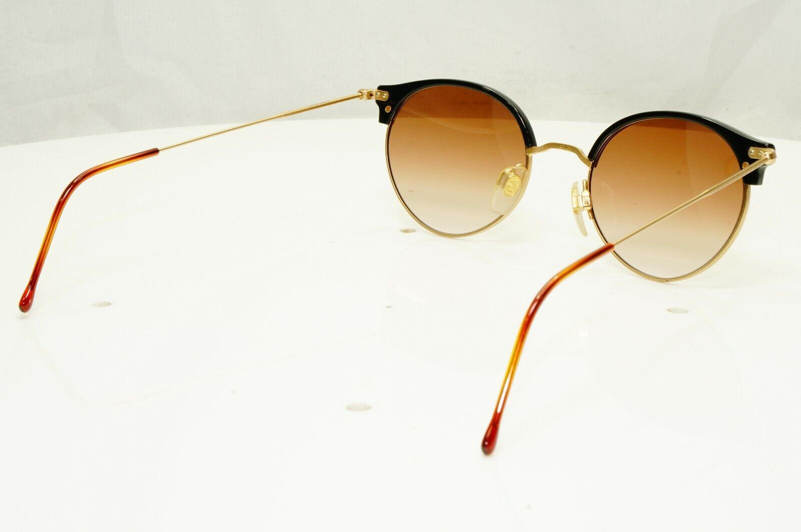 Authentic Giorgio Armani 1997 Vintage Sunglasses Gold Brown Mens Womens 377S 206