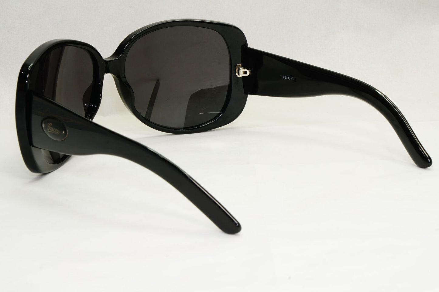 Gucci Sunglasses 2007 Vintage Black Square Large GG 2932/S 807LF 060324