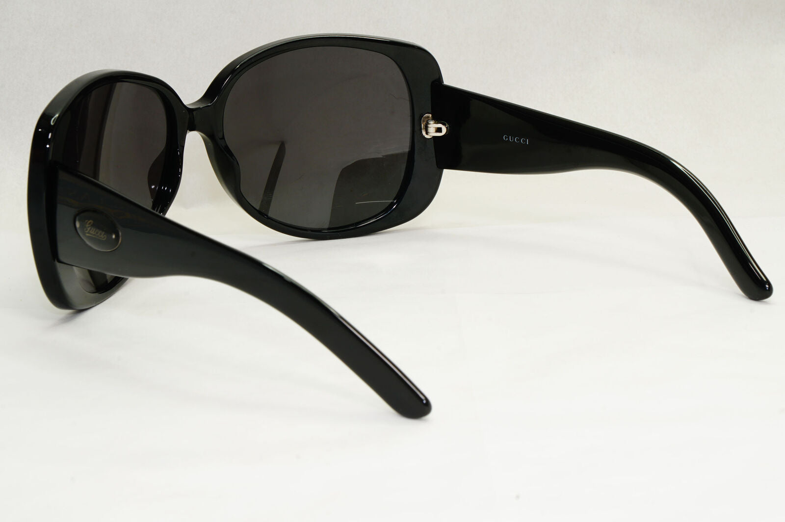 Gucci Sunglasses 2007 Vintage Black Square Large GG 2932/S 807LF 060324