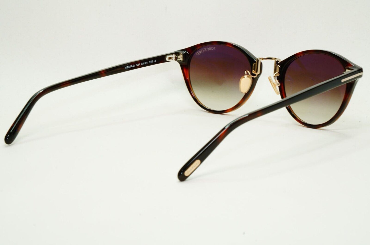 Tom Ford Sunglasses Brown Tortoiseshell Gradient FT0879-D TF 879-D 52K