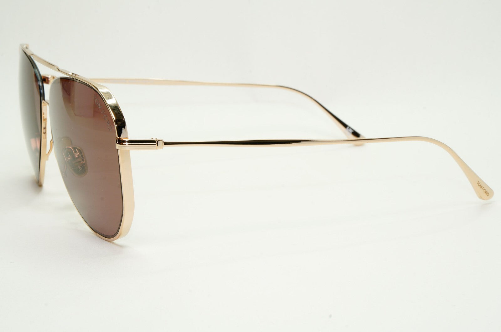 Tom Ford Sunglasses Charles-02 Gold Navigator Pilot FT0853 TF 853 28E 60mm [a]
