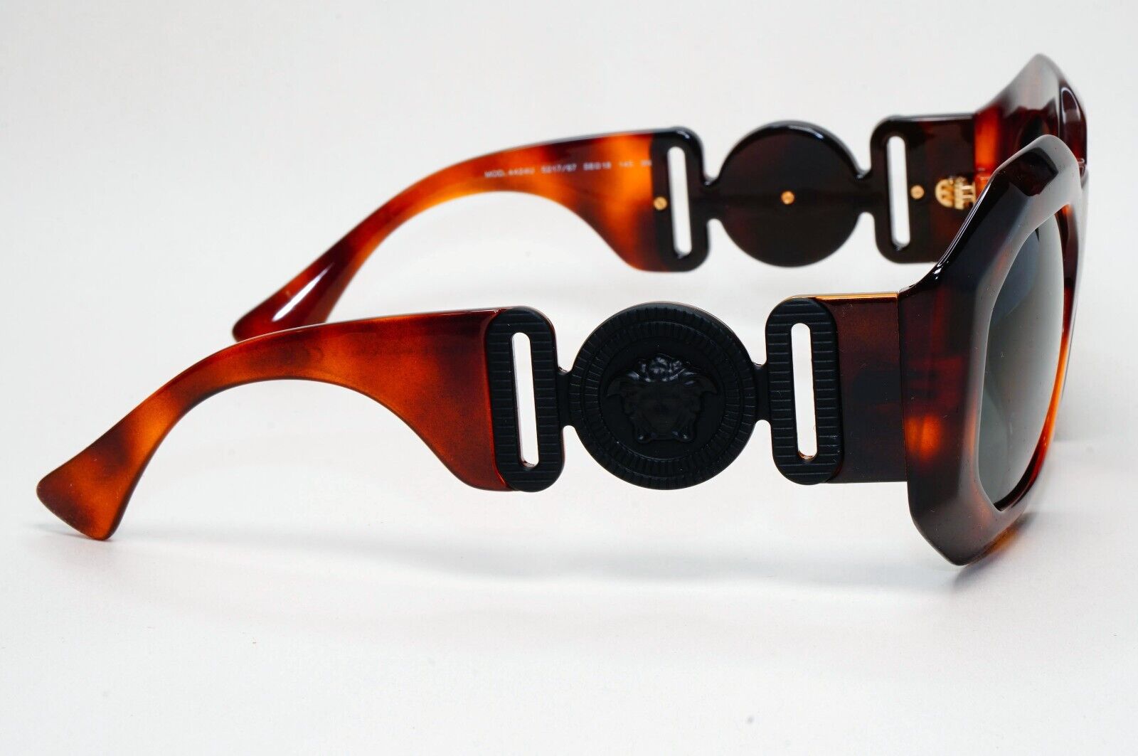 Versace Sunglasses Oversized Medusa Brown Black Large MOD VE 4424U 5217/87 56mm