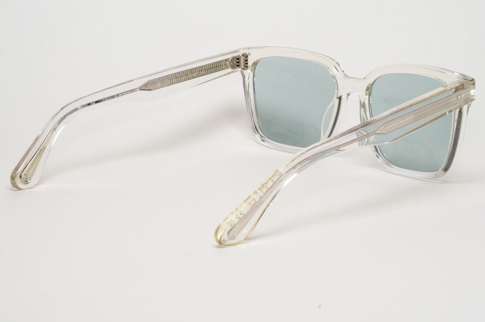 Oliver Peoples Sunglasses Parcell Transparent Clear Blue Square OV 5502U 1755