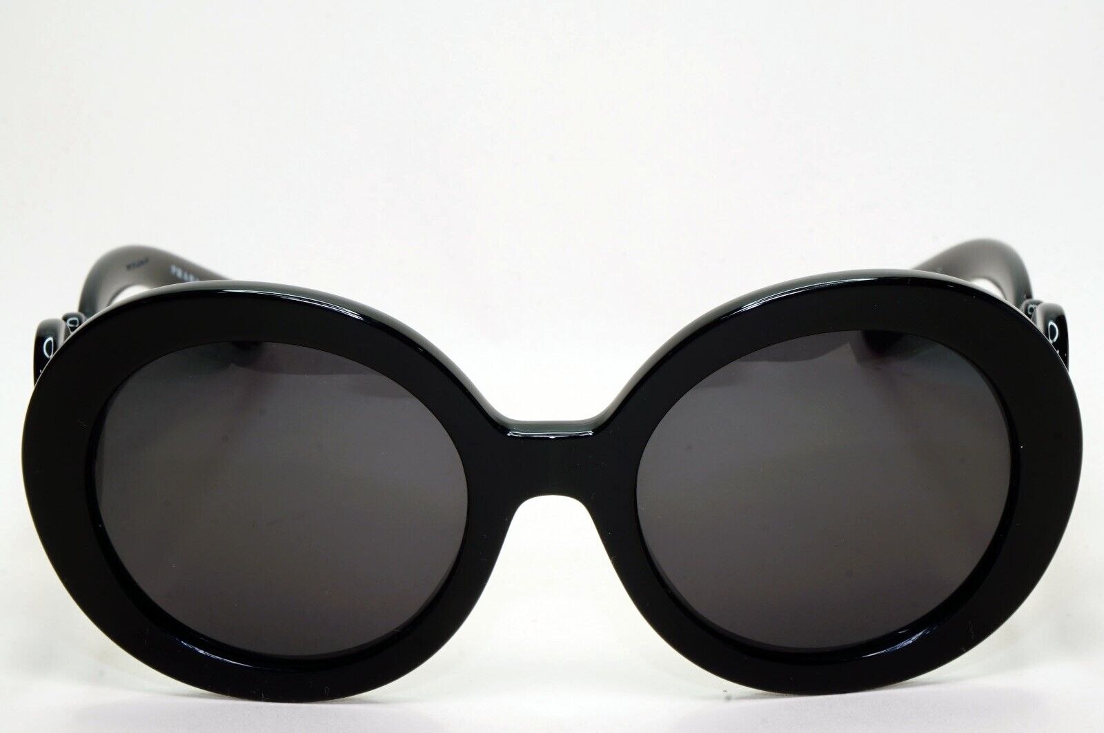 Prada Sunglasses Swirl Baroque Round Black PR27NS SPR 27N 1AB-3M1 250924