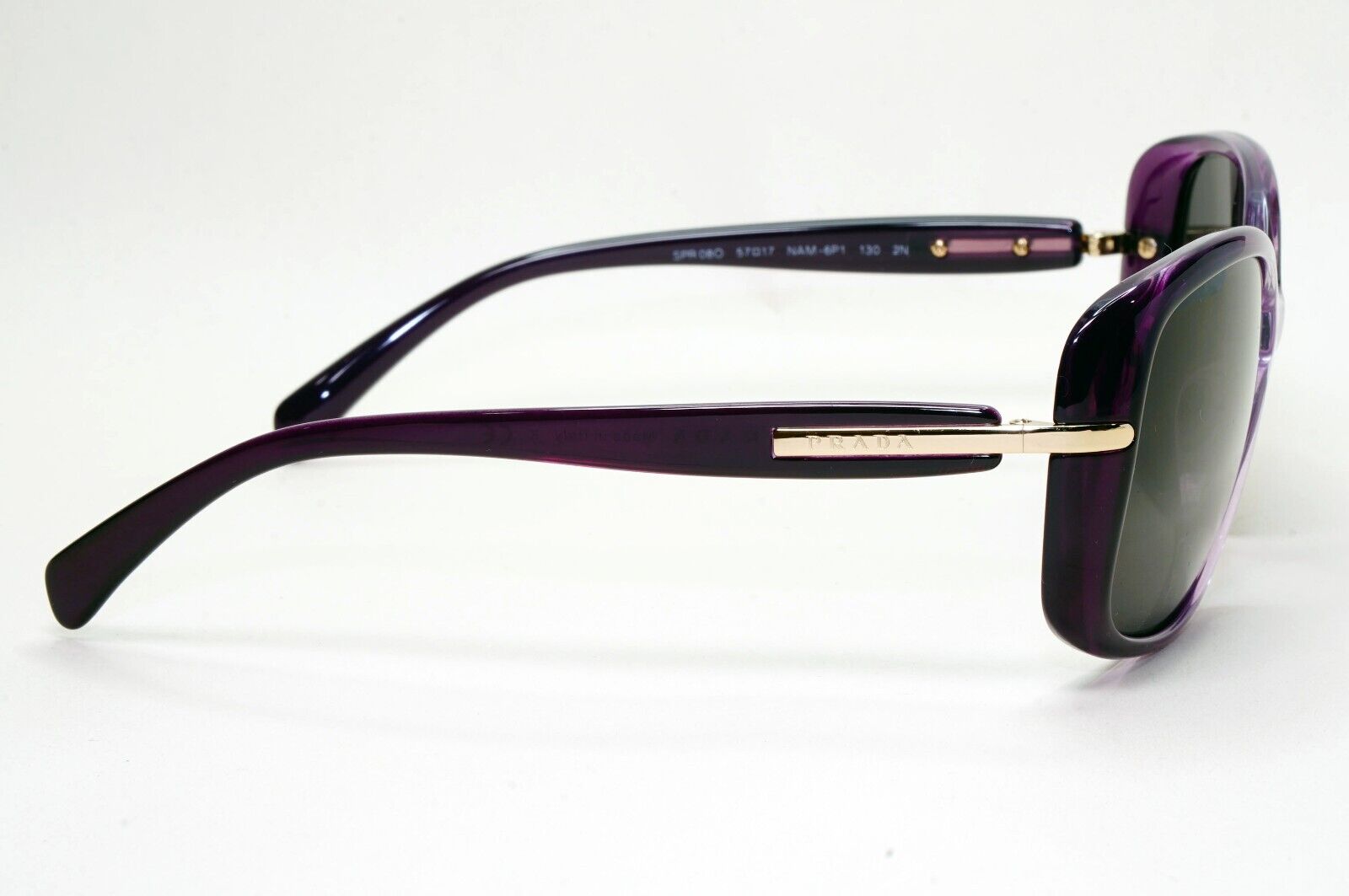 Prada Sunglasses 2011 Vintage Purple Black Gold PR08OS SPR 08O NAM-6P1 131024