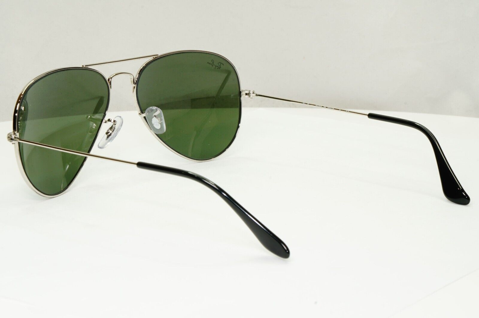Ray-Ban Sunglasses Aviator Silver Grey Mirror Glass Lens Pilot RB 3025 58mm