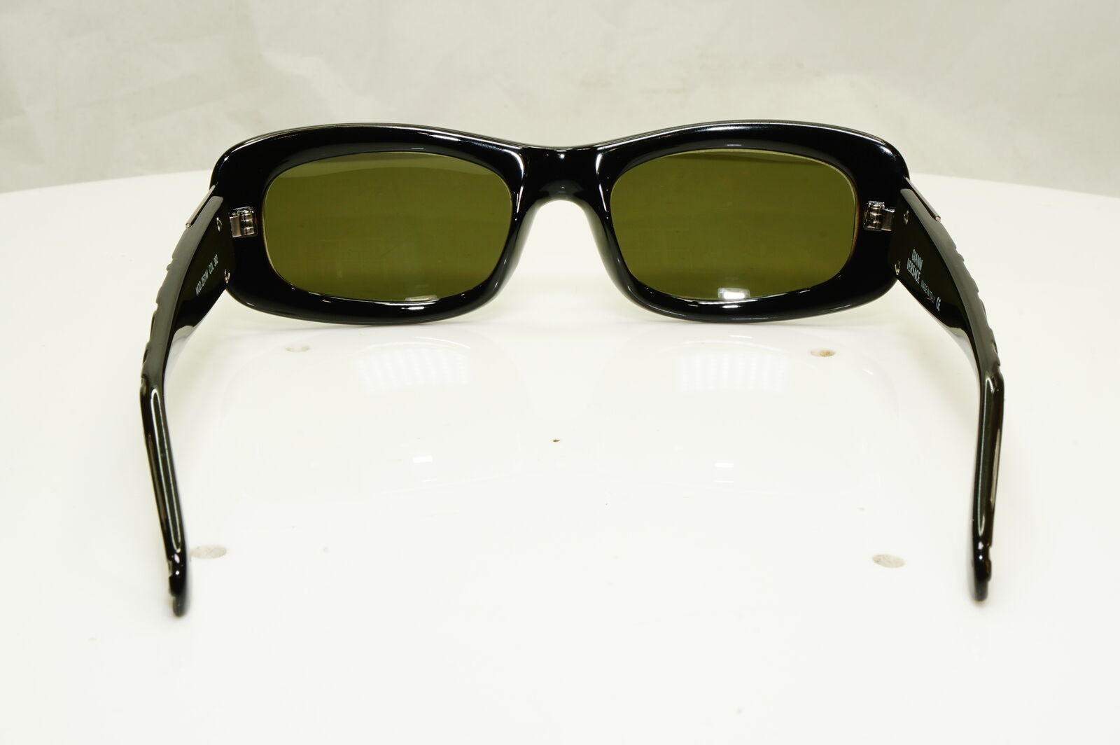 Gianni Versace 1996 Unisex Vintage Brown Medusa Sunglasses MOD 257/M COL 382