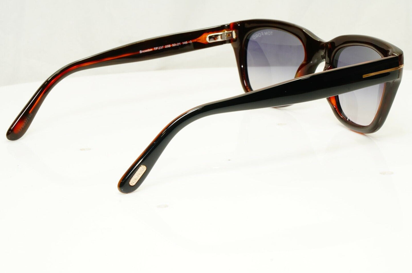 Authentic TOM FORD Sunglasses Black Spectre Snowdon TF 237 05B 50mm James Bond