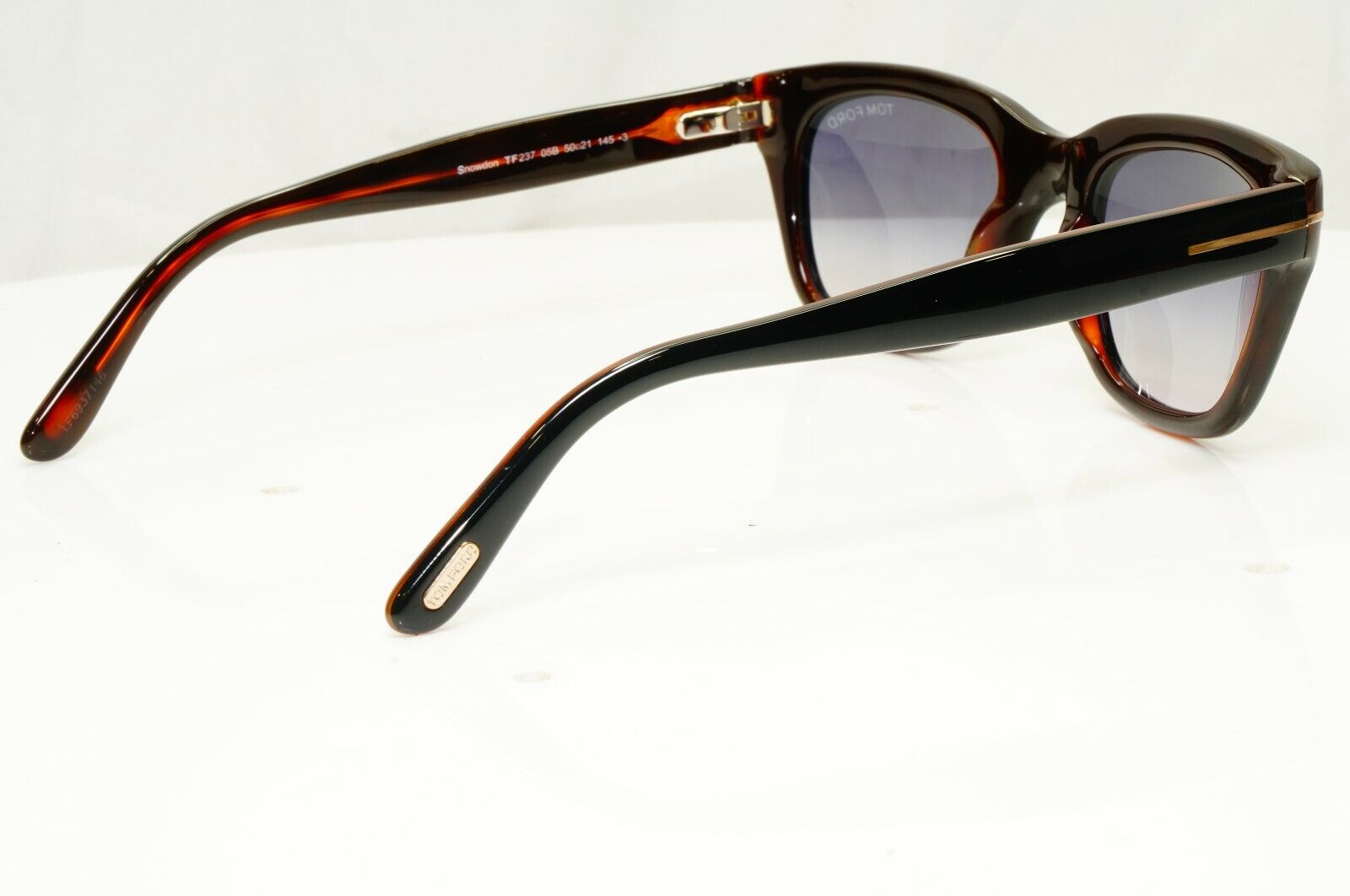 Authentic TOM FORD Sunglasses Black Spectre Snowdon TF 237 05B 50mm James Bond