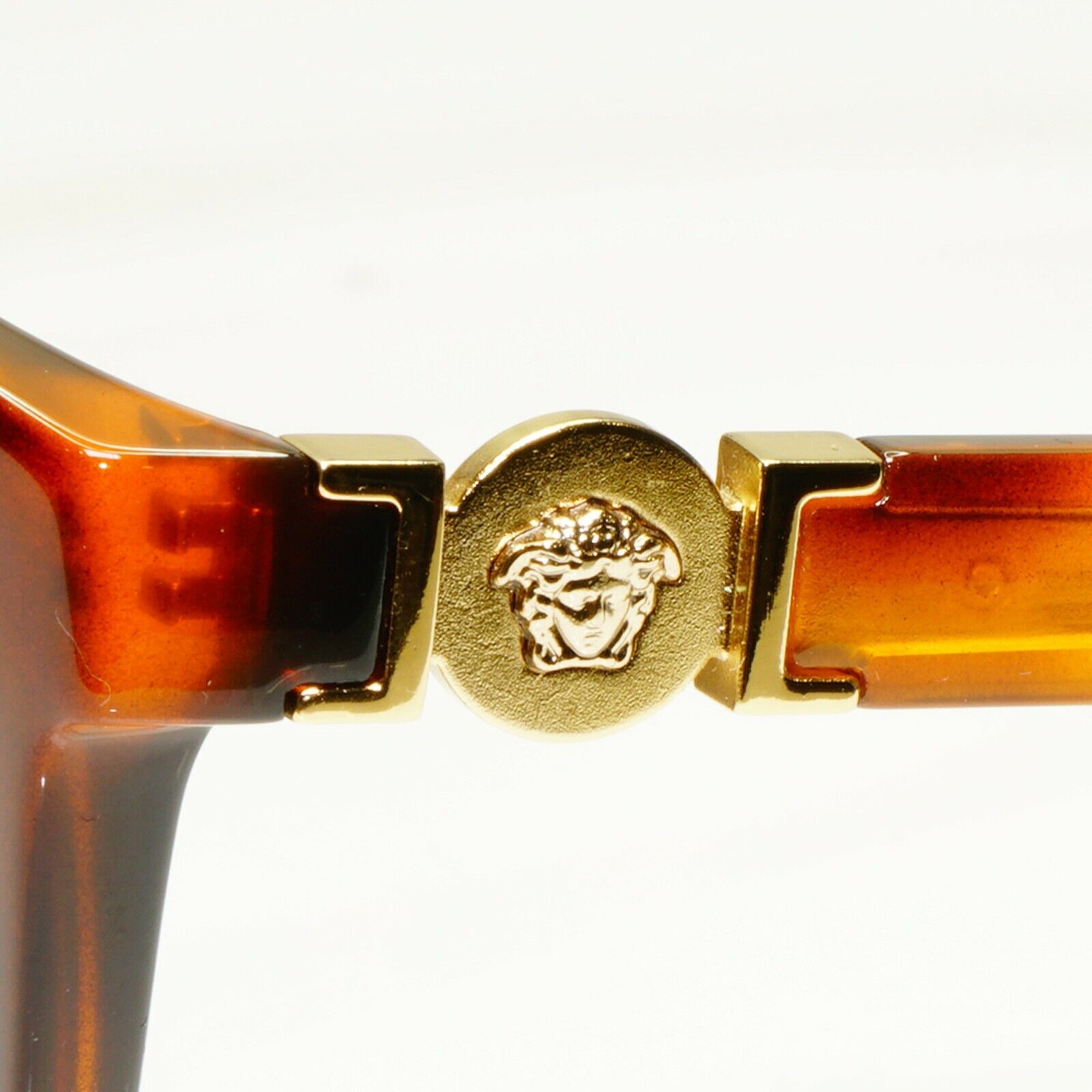 Authentic Versace Womens Sunglasses Gold Medusa Havana Brown MOD 3247 5119