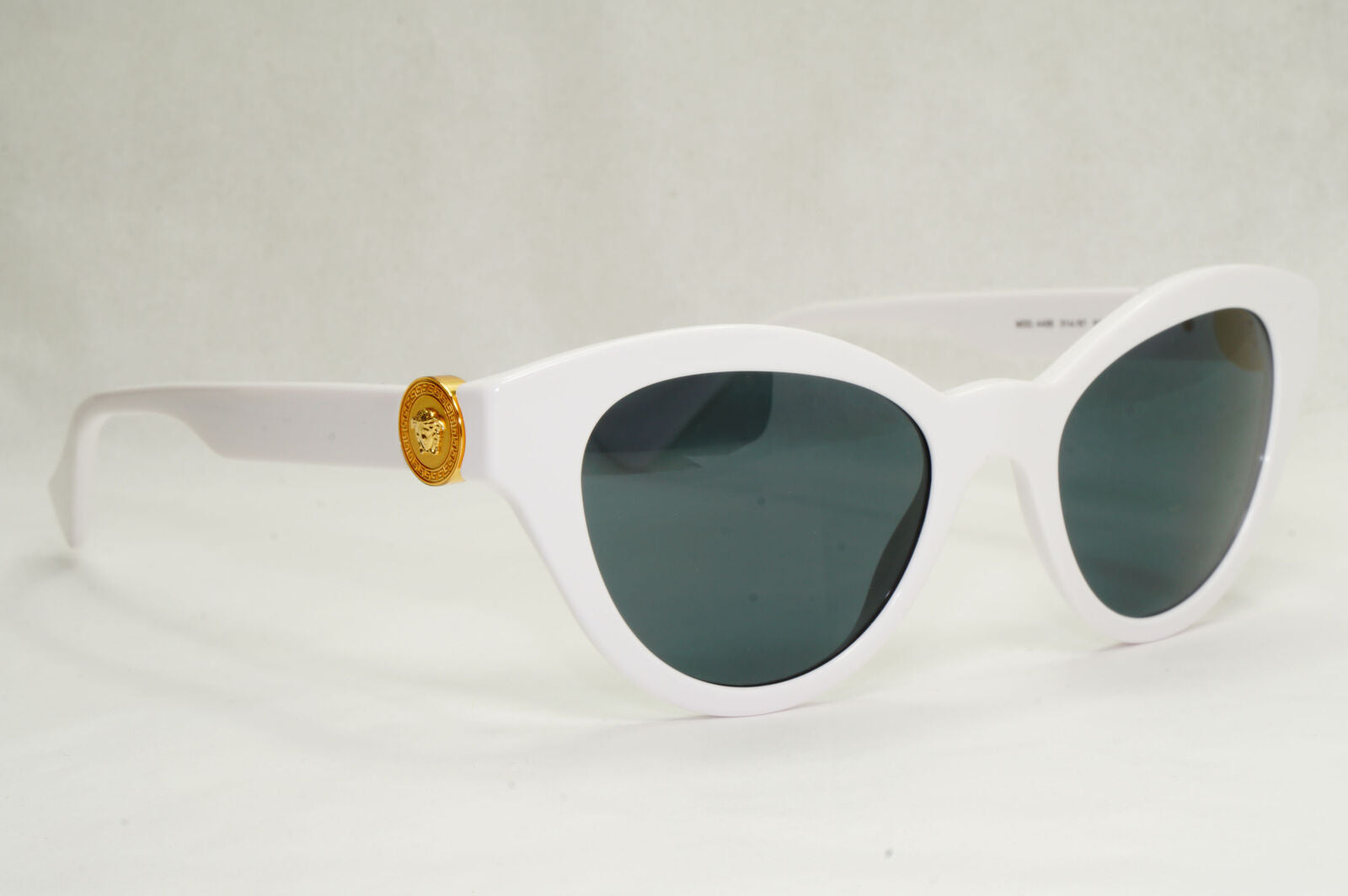 Versace Sunglasses White Gold Medusa Fashion MOD VE 4435 314/87 52mm