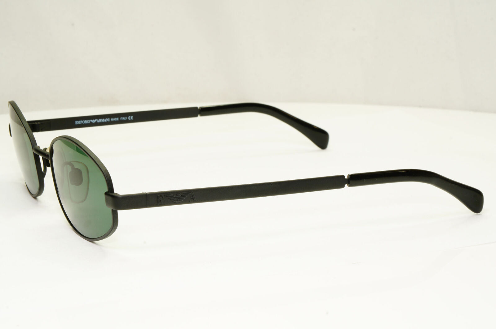 Emporio Armani 1997 Vintage Sunglasses Mens Womens Rectangle Black 063-S 706
