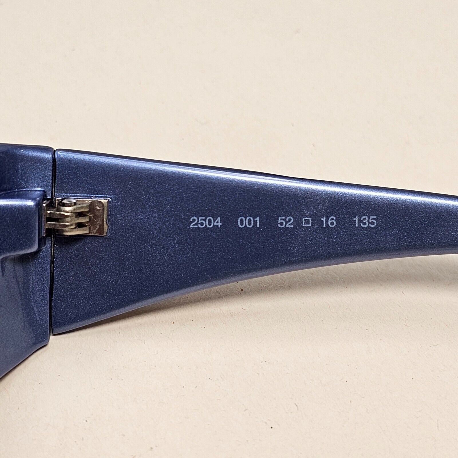 Givenchy Sunglasses 2005 Vintage Black Rectangle Unisex 2504 001 52mm 021124