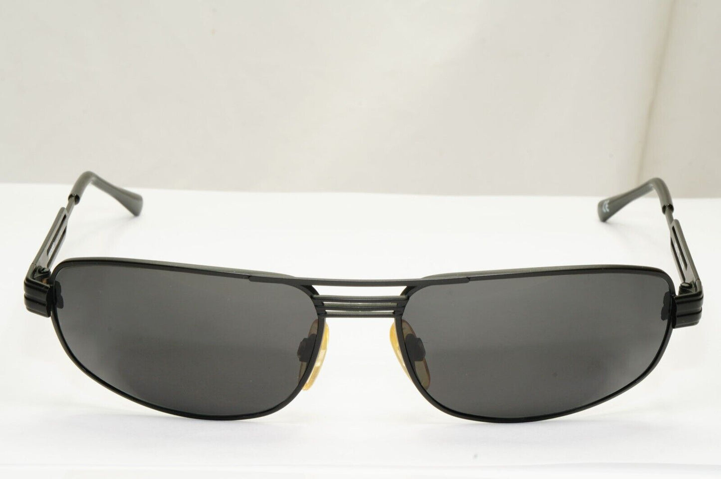 Versus Sunglasses 1996 by Gianni Versace Vintage Matte Black MOD F35 COL 028