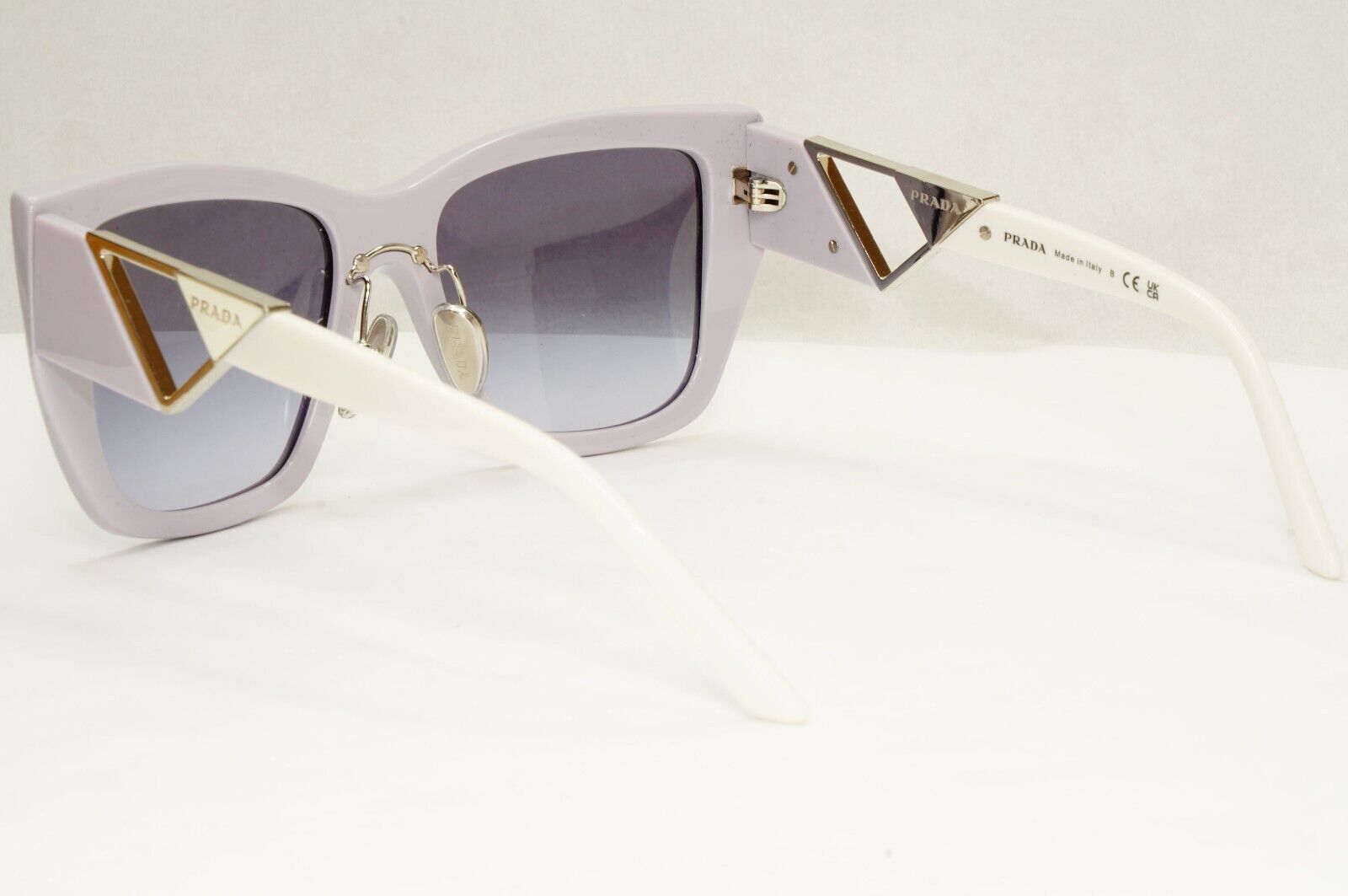 Prada Sunglasses Wisteria Violet Pale Gradient Blue PR21YS SPR 21Y 07Z-08I 54mm