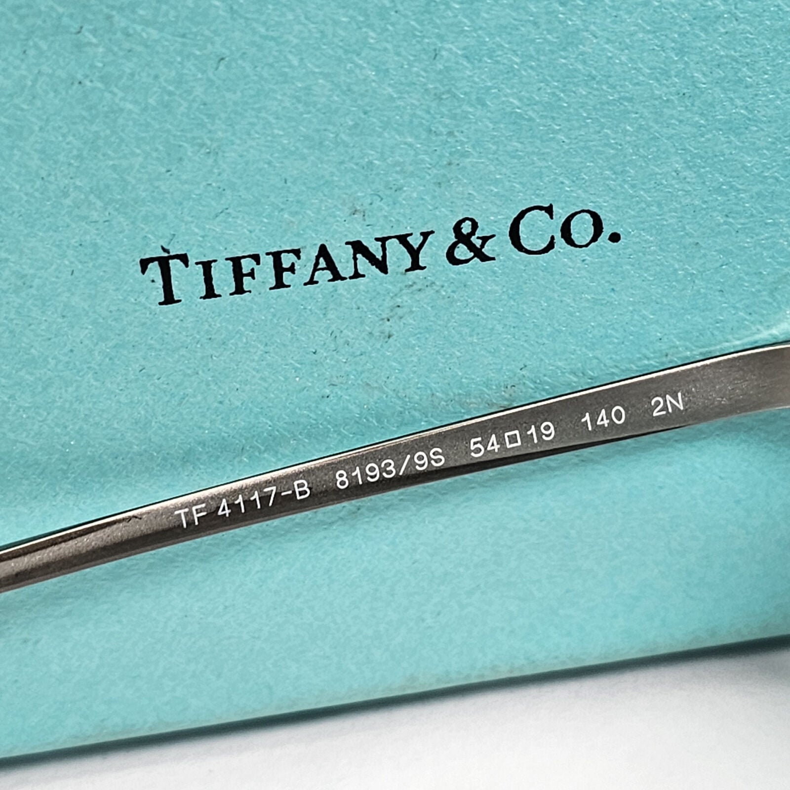 Tiffany & Co Sunglasses 2016 Black Blue Gradient TF 4117-B 8193/9S 180124