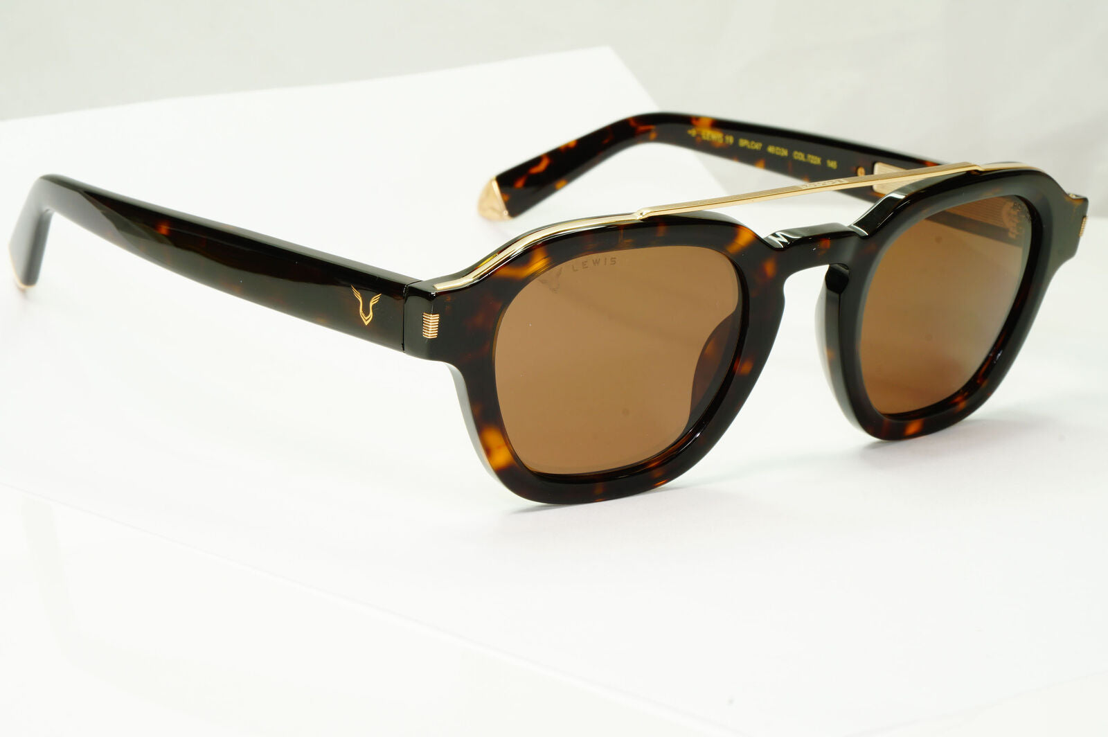 Police Lewis Hamilton F1 Sunglasses Brown Tortoiseshell Gold SPL C47 COL 722X