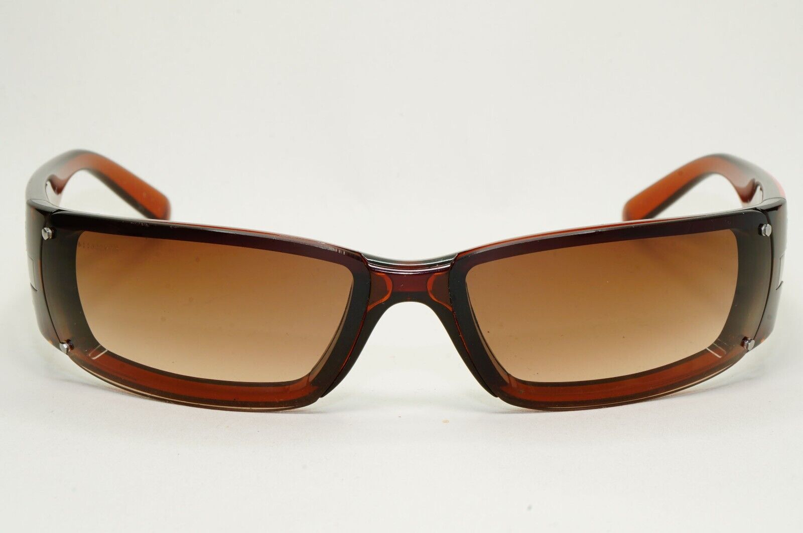 Prada Sunglasses 2004 Vintage Rare Brown Wrap PS06ES SPS 06E 4AN-6S1 270924