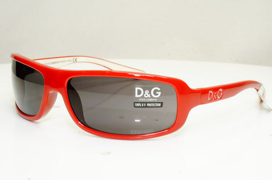 Authentic DOLCE & GABBANA Womens Vintage Sunglasses Red DG 2150 482 30847