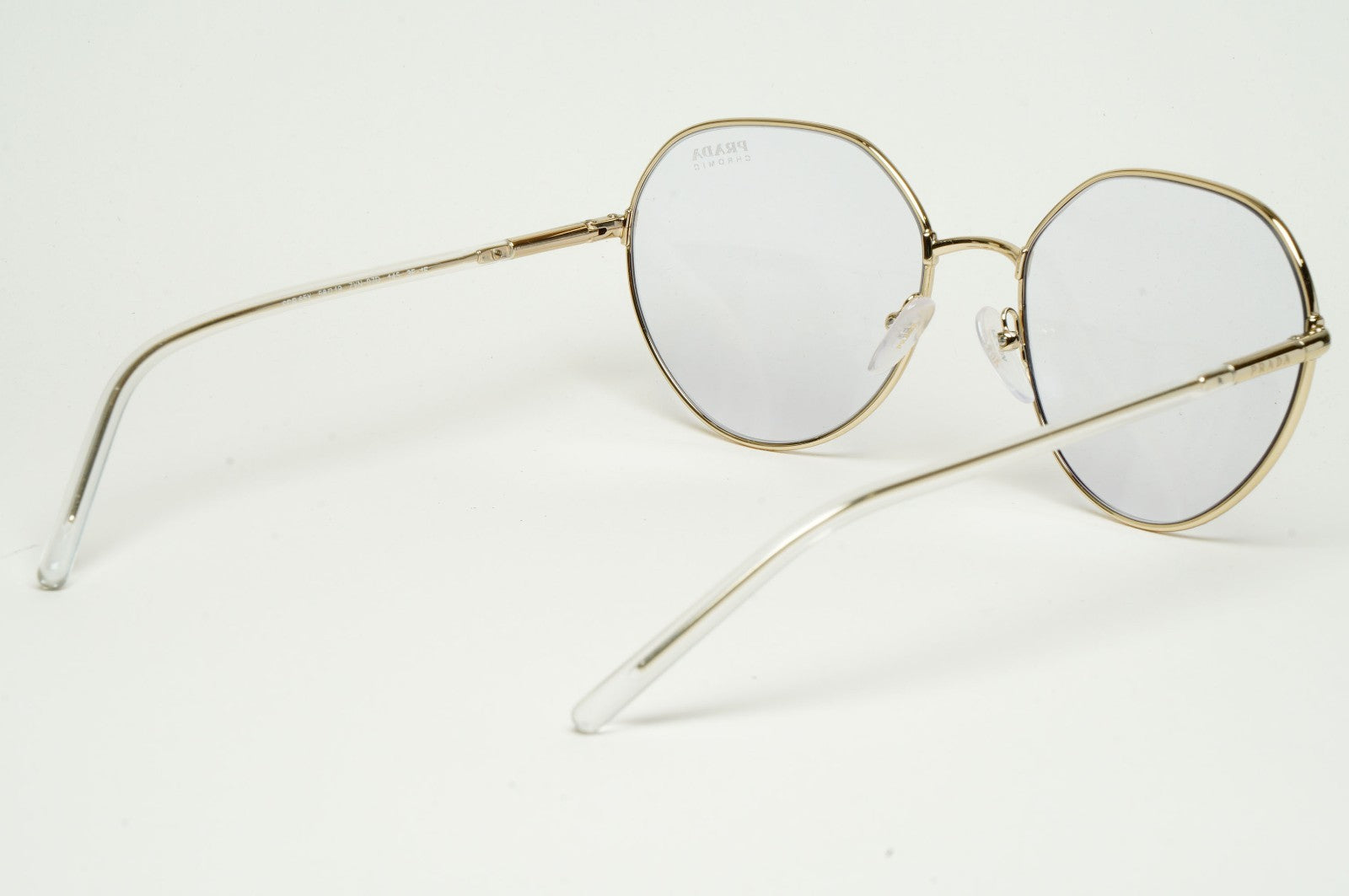 Prada Sunglasses Photochromic Gold Grey Lilac PR65XS SPR 65X ZVN-07D