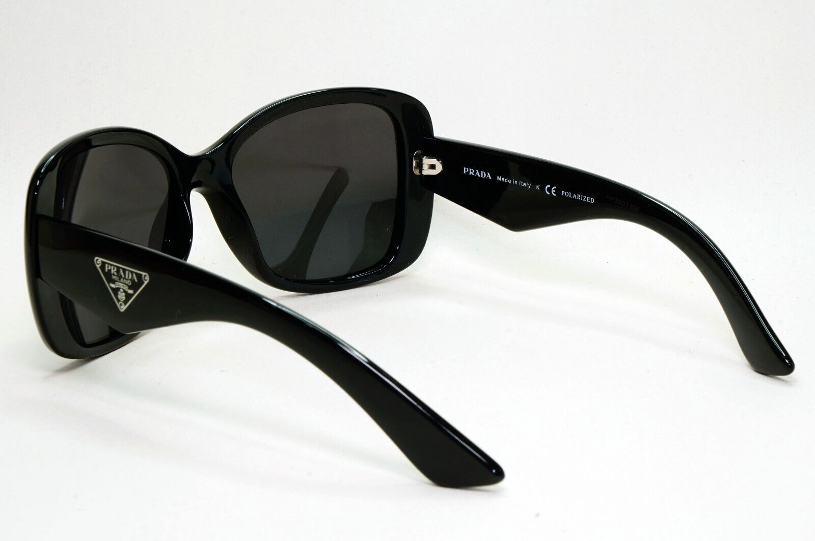 Prada Sunglasses 2013 Vintage Black Triangle Logo PR32PS SPR 32P 1AB-5W1 230924