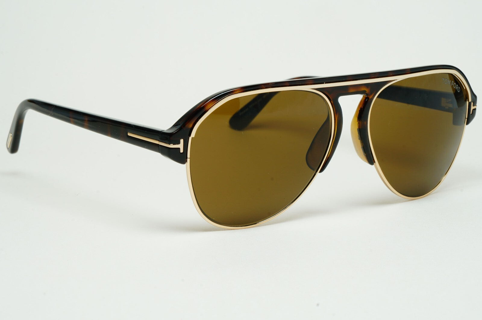 Tom Ford Sunglasses Marshall Brown Tortoise Gold Pilot FT0929 TF 929 52J 58mm