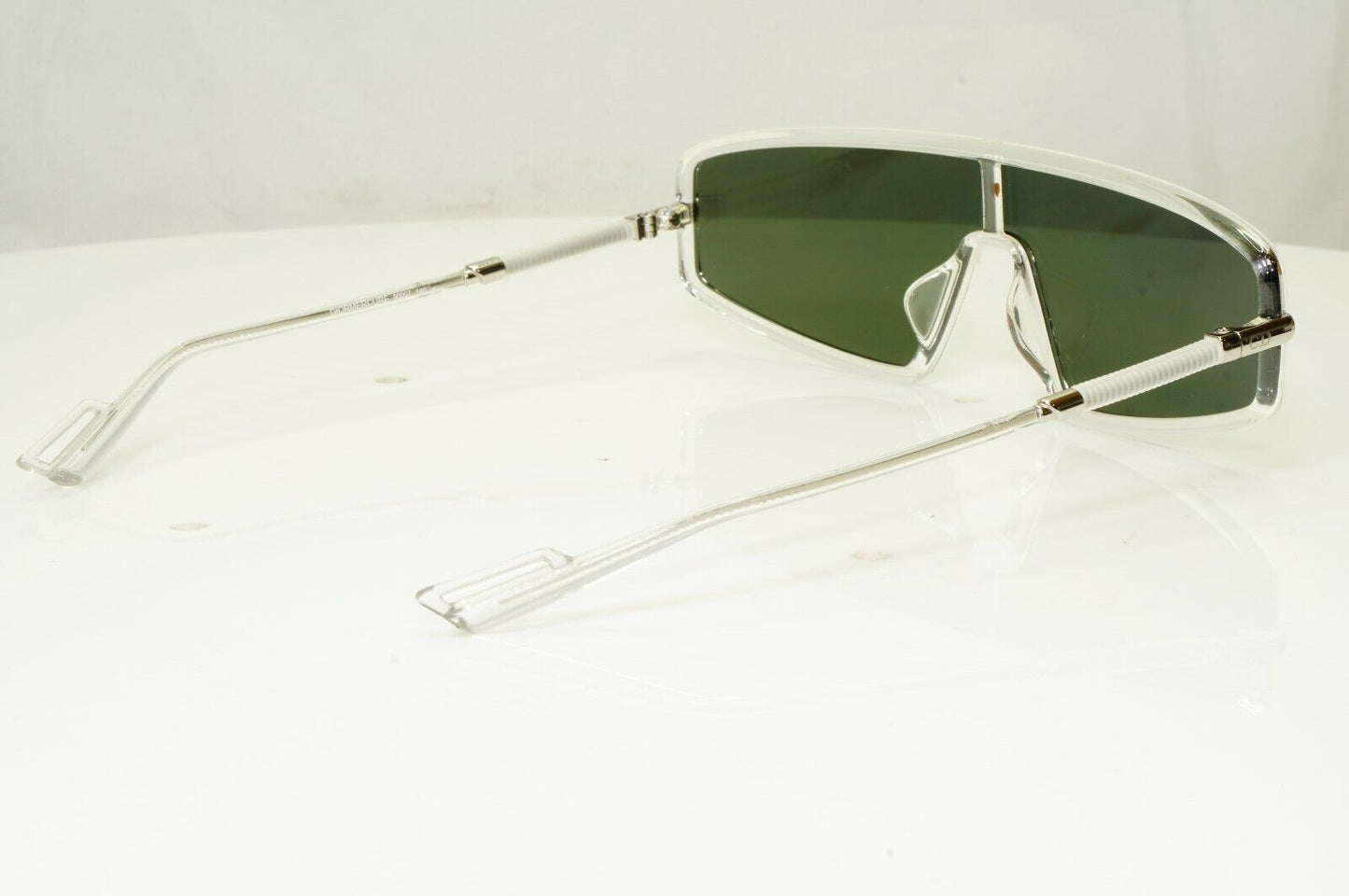 Dior Silver Visor Mask Homme Mens Sunglasses Mirror Visor Shield Mercure 9000T