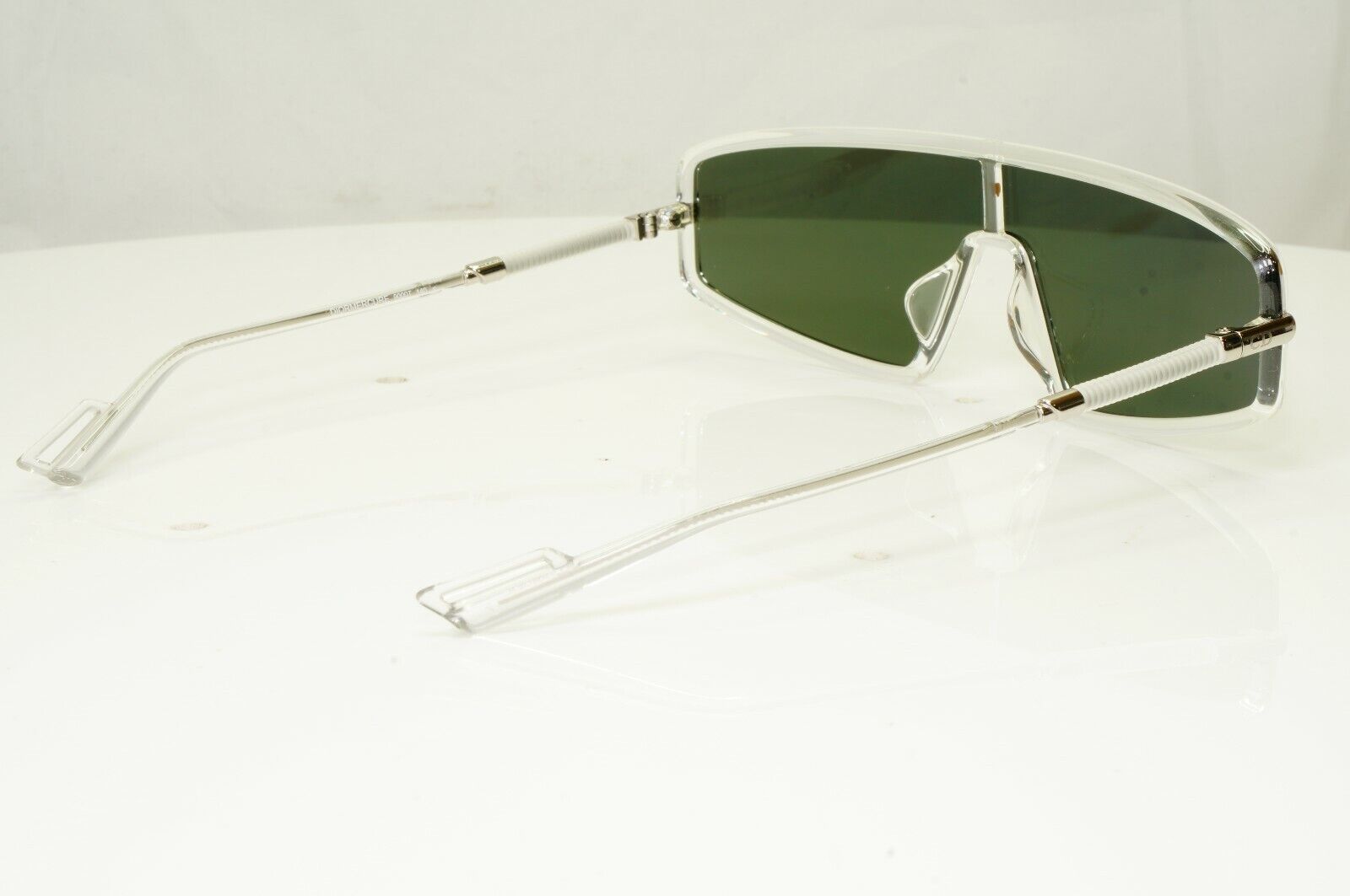 Dior Silver Visor Mask Homme Mens Sunglasses Mirror Visor Shield Mercure 9000T