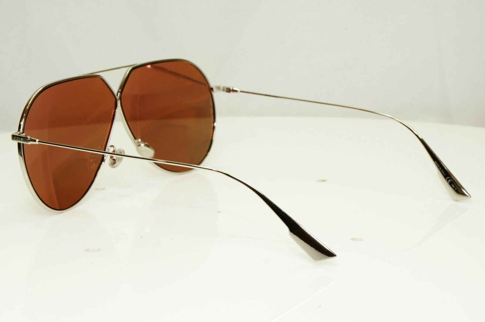 Dior Mirror Palladium Gold Pilot Metal Sunglasses Mens Womens Stellaire 3 010SQ