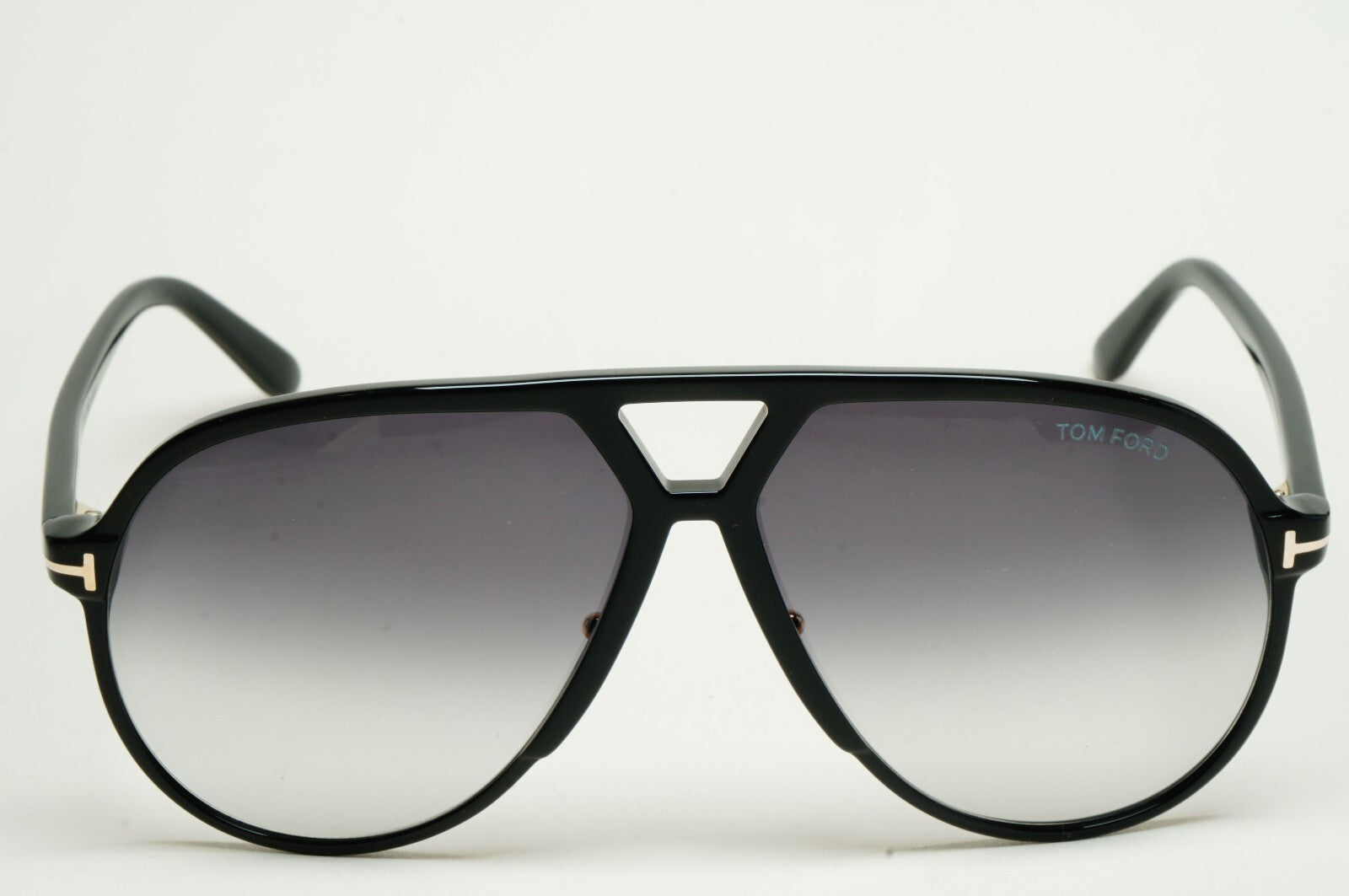 Tom Ford Sunglasses Bertrand Black Pilot Grey Gradient Large FT1061 TF 1061 01B