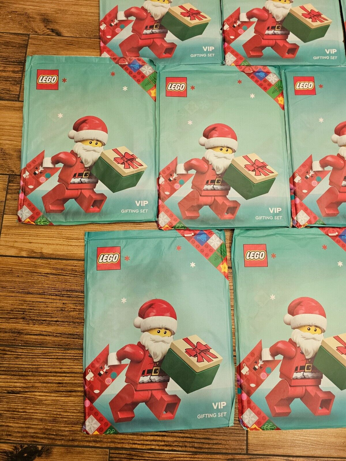 LEGO Job Lot 10 x VIP Gifting Gift Wrapping Packing Set Christmas Bag Wholesale