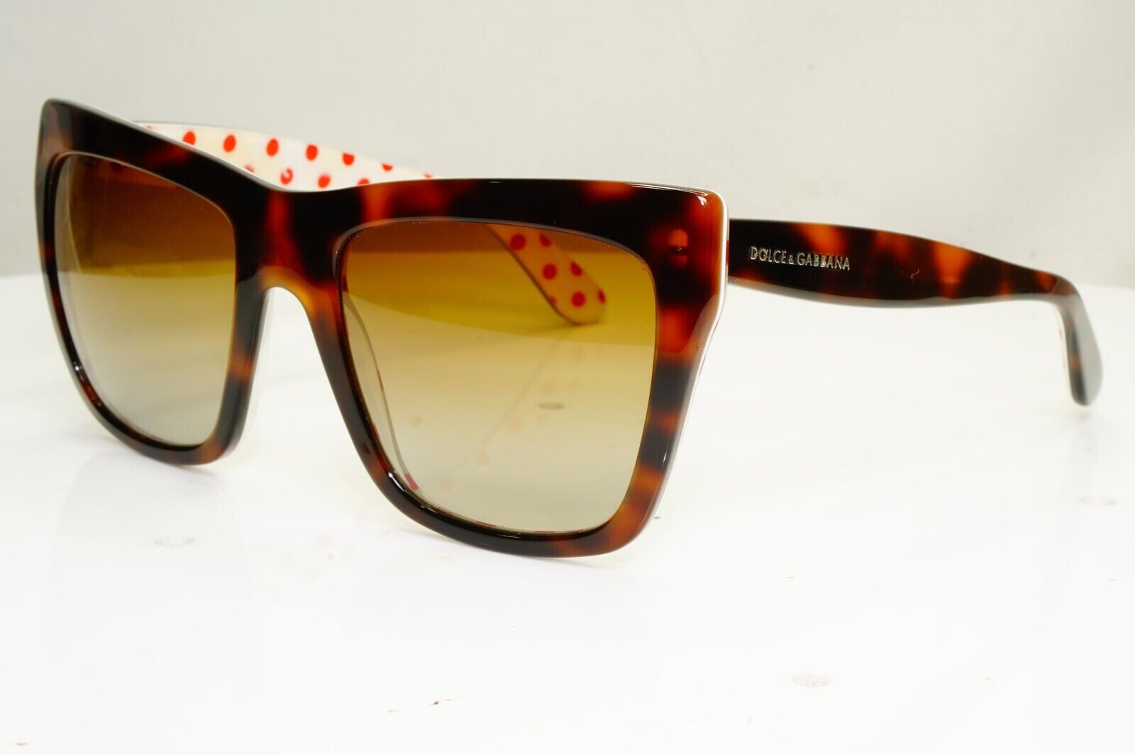 Dolce & Gabbana Sunglasses Brown Tortoise Square Oversized DG 4228 2872/T5 29907
