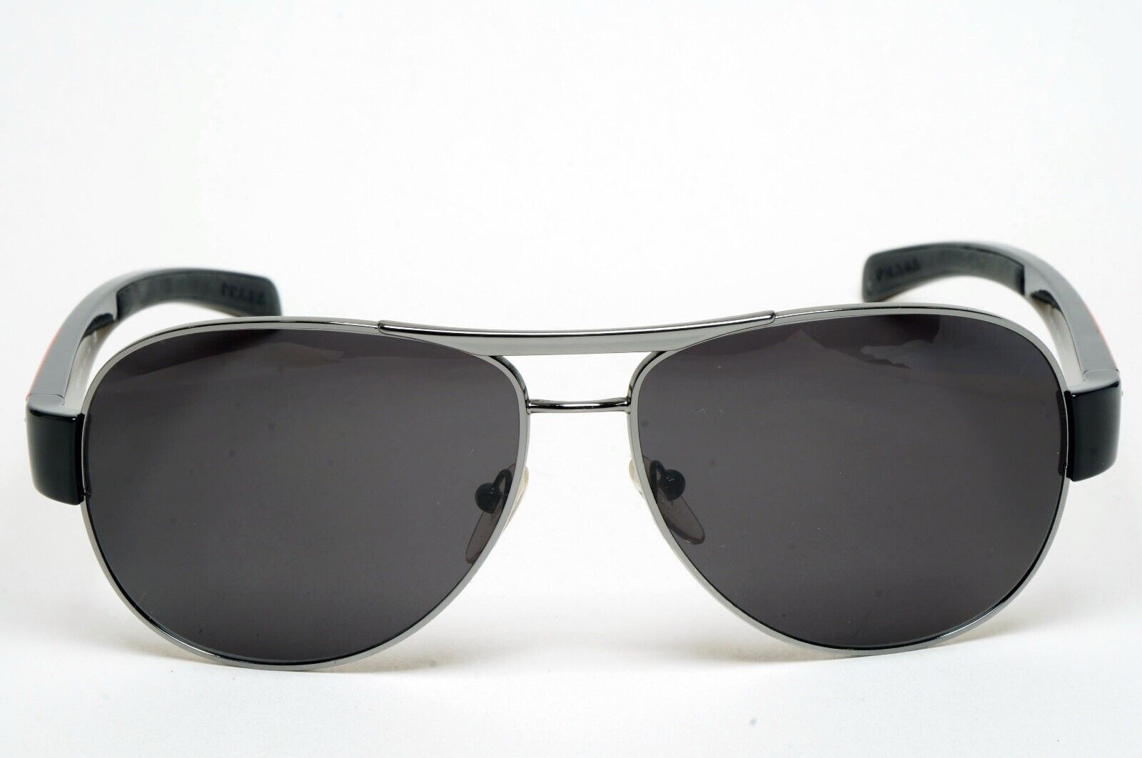 Prada Sunglasses 2010 Vintage Black Gunmetal Pilot PS51LS SPR 51L 5AV-9P1 100225